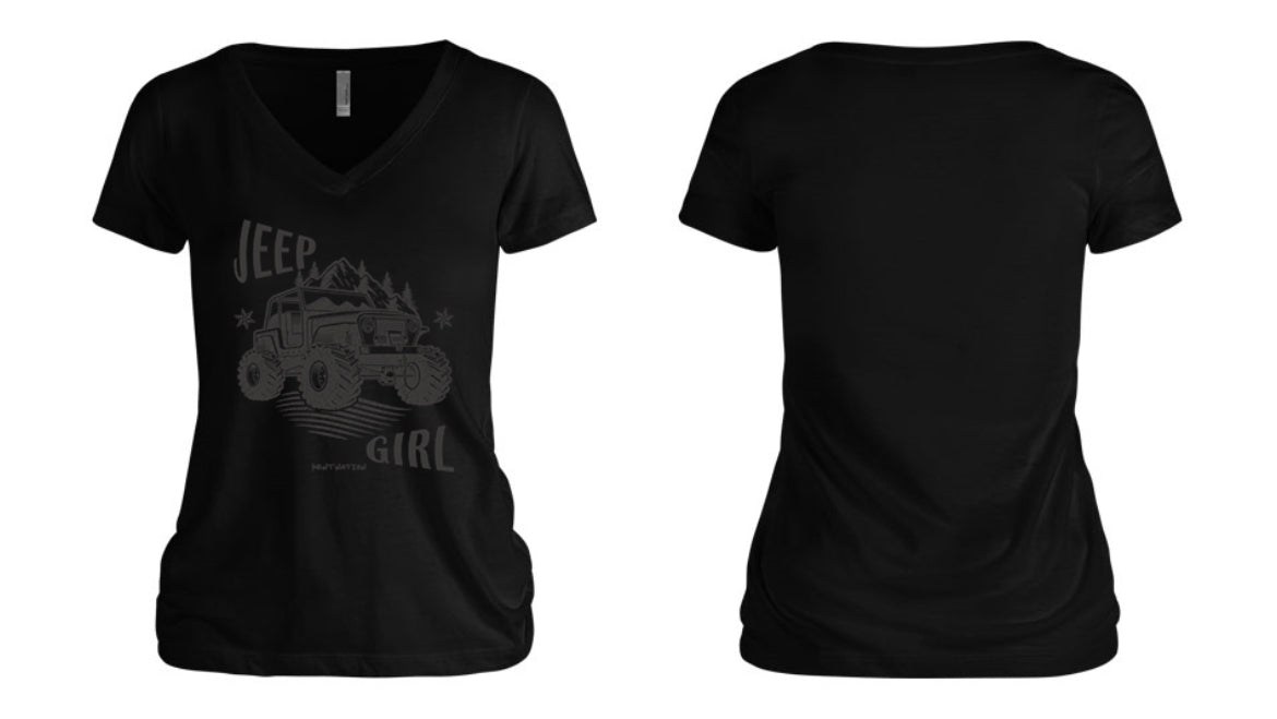 Jeep Girl Women's V-Neck