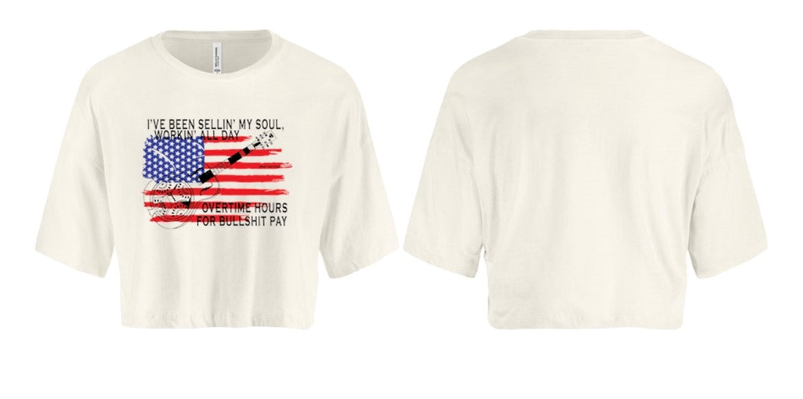 Sellin' My Soul Women's Crop Top