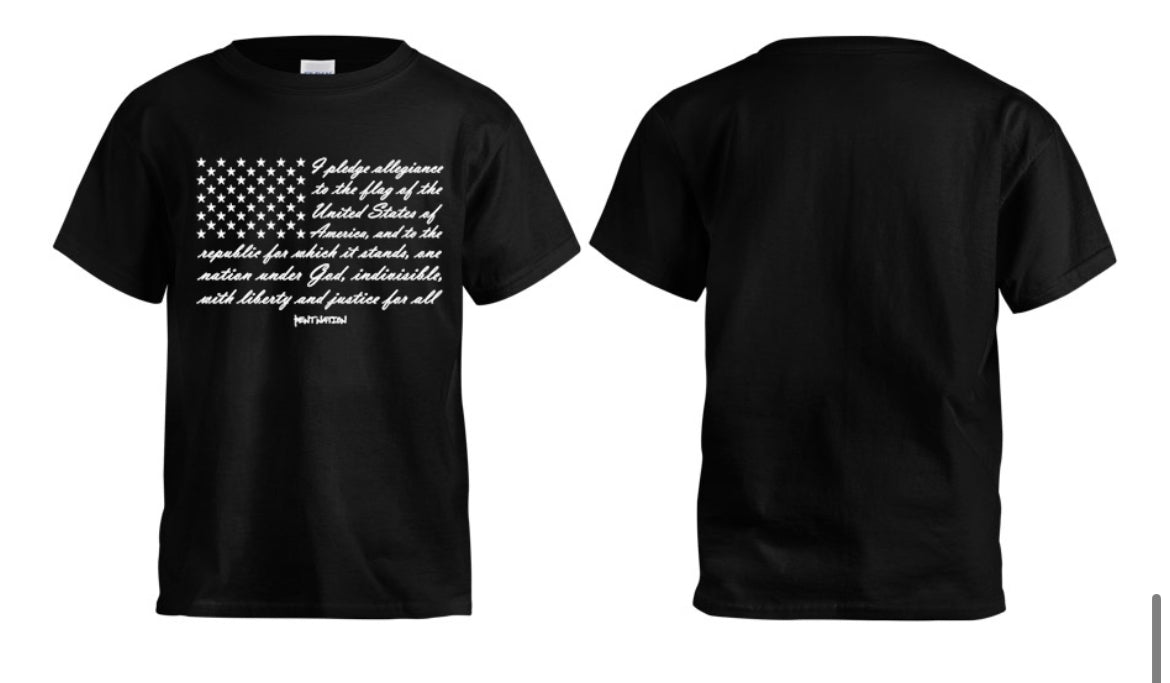 Pledge Of Allegiance Kids T-Shirt