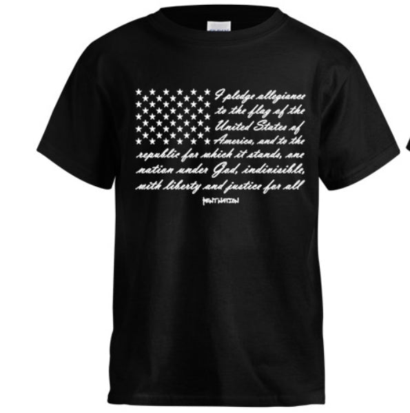 Pledge Of Allegiance Kids T-Shirt