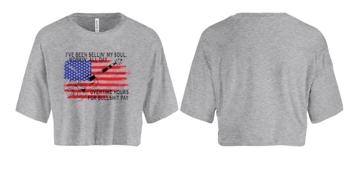 Sellin' My Soul Women's Crop Top