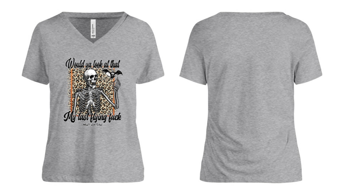 Would You Look at That My Last Flying F*ck Women's V-Neck
