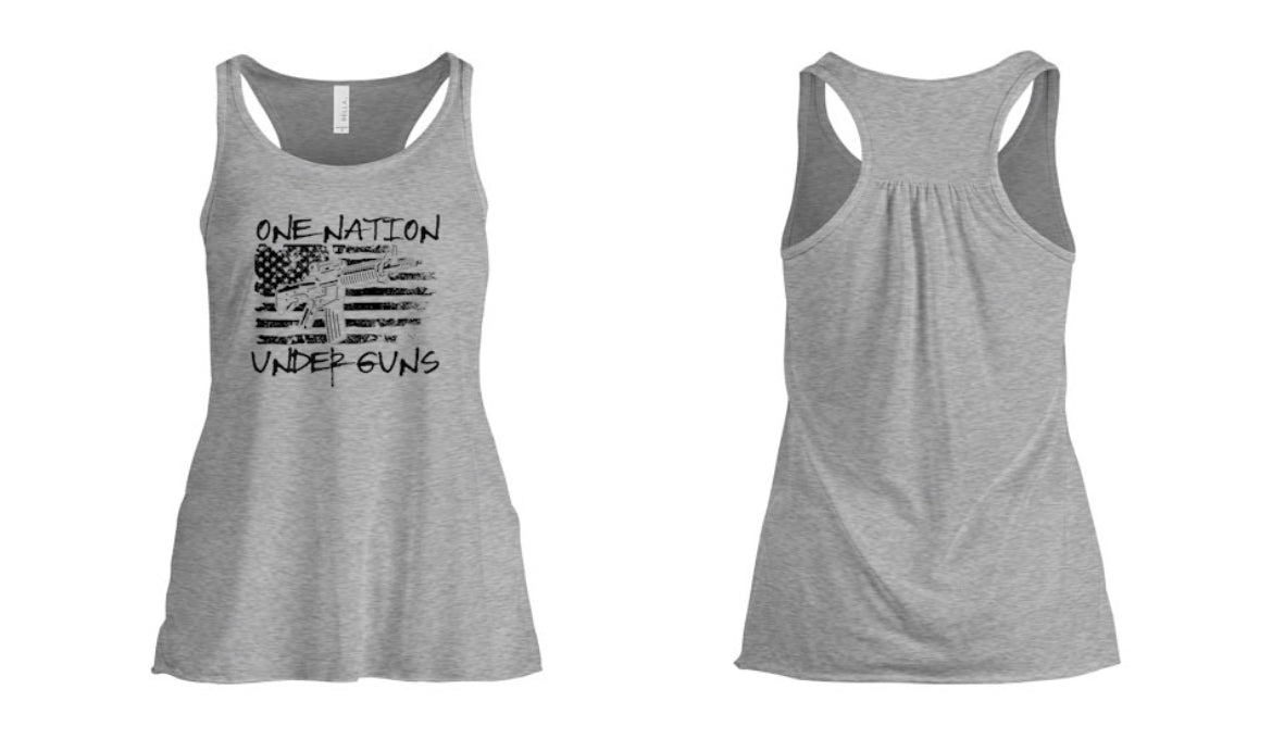 One Nation Under Guns Women's Tank Top