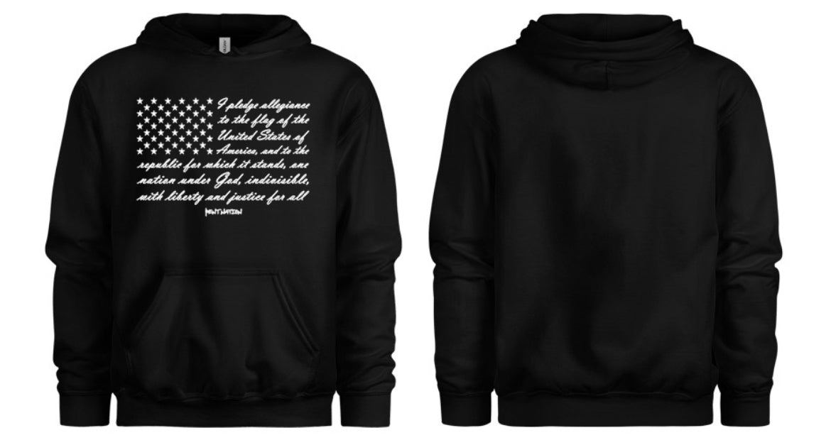 Pledge of Allegiance Kids Hoodie