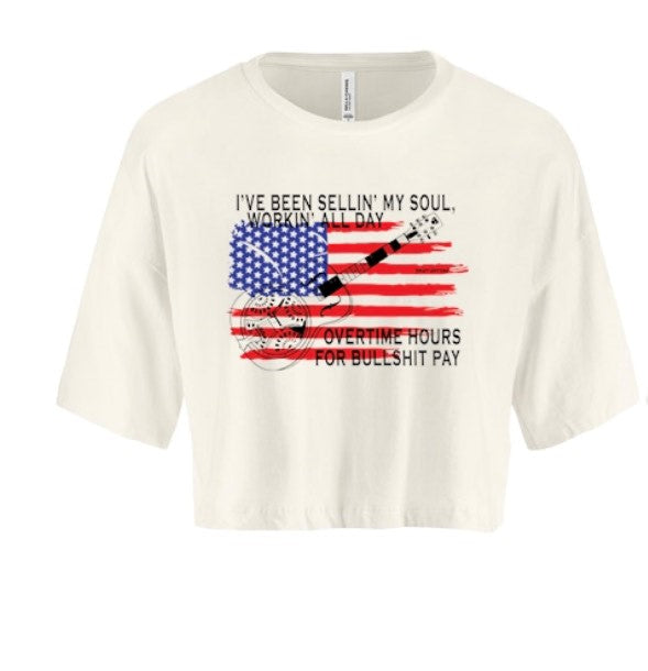 Sellin' My Soul Women's Crop Top