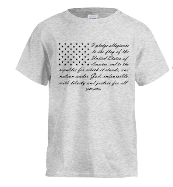 Pledge Of Allegiance Kids T-Shirt