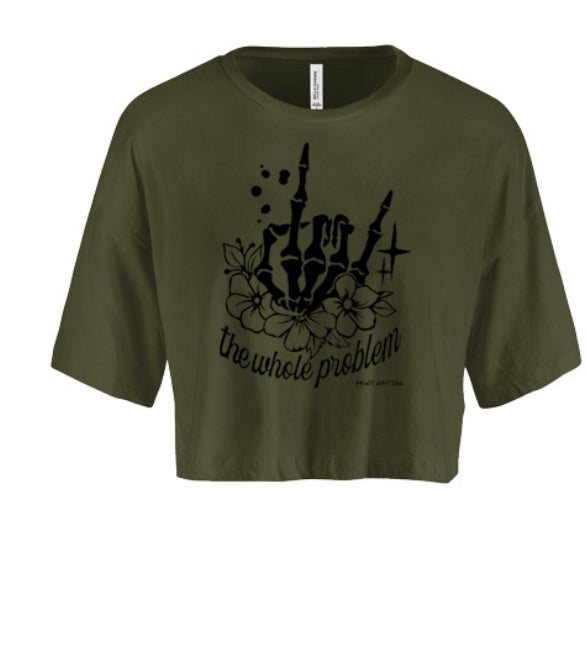 The Whole Problem Women's Crop Top