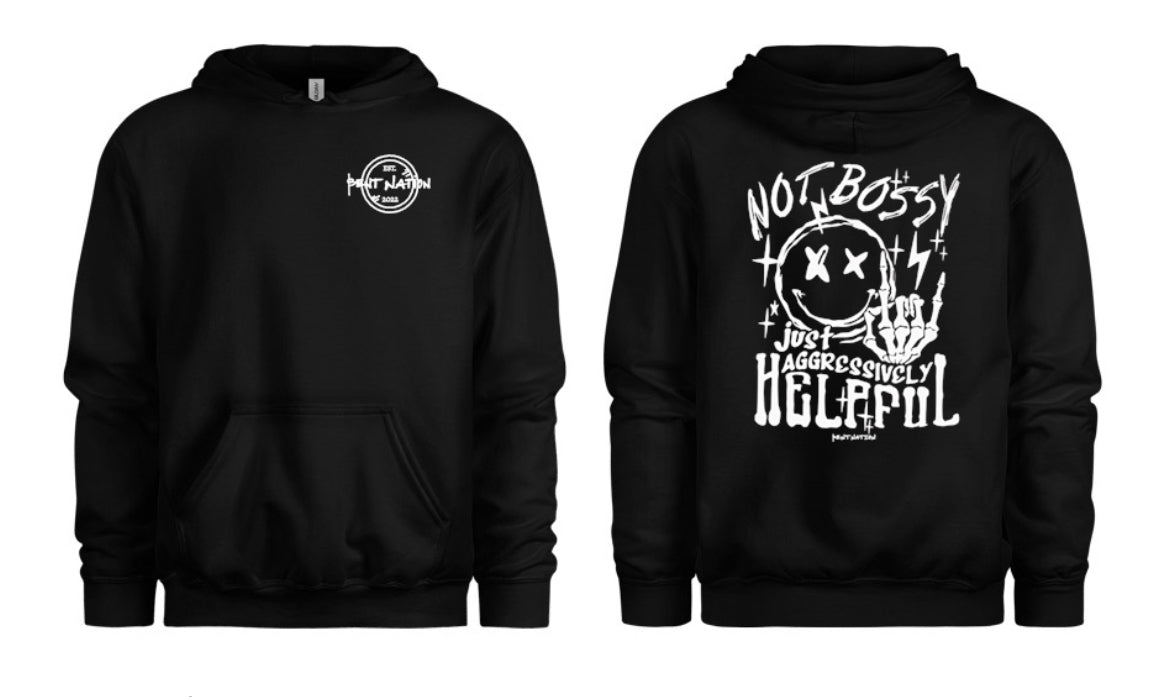 Aggressively Helpful Women's Hoodie