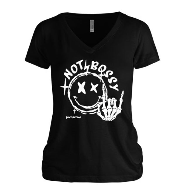 Not Bossy Women's V-Neck