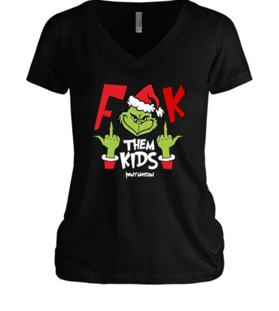 F*k Them Kids Women's V-Neck