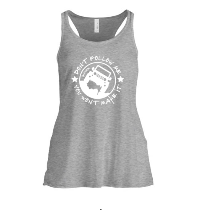 Don't Follow Me Women's Tank Top