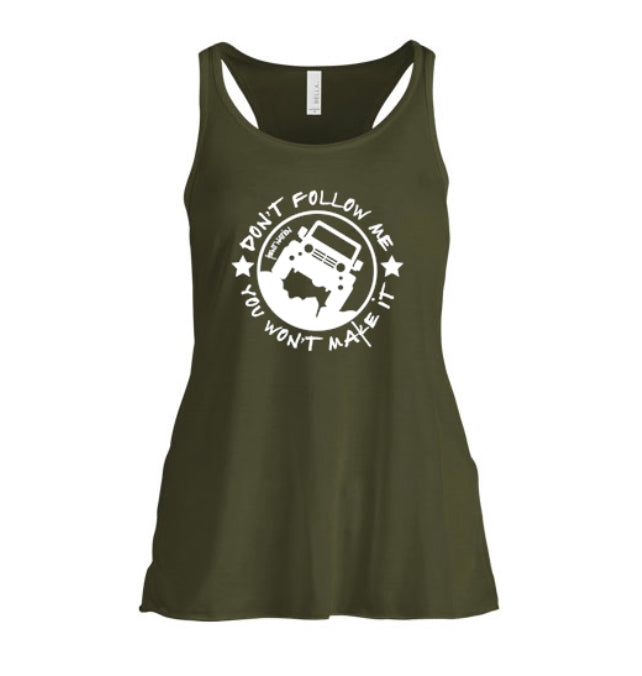Don't Follow Me Women's Tank Top