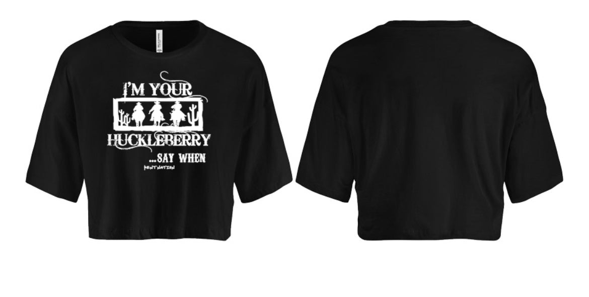 I'm Your Huckleberry Women's Crop Top