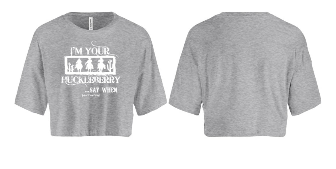 I'm Your Huckleberry Women's Crop Top