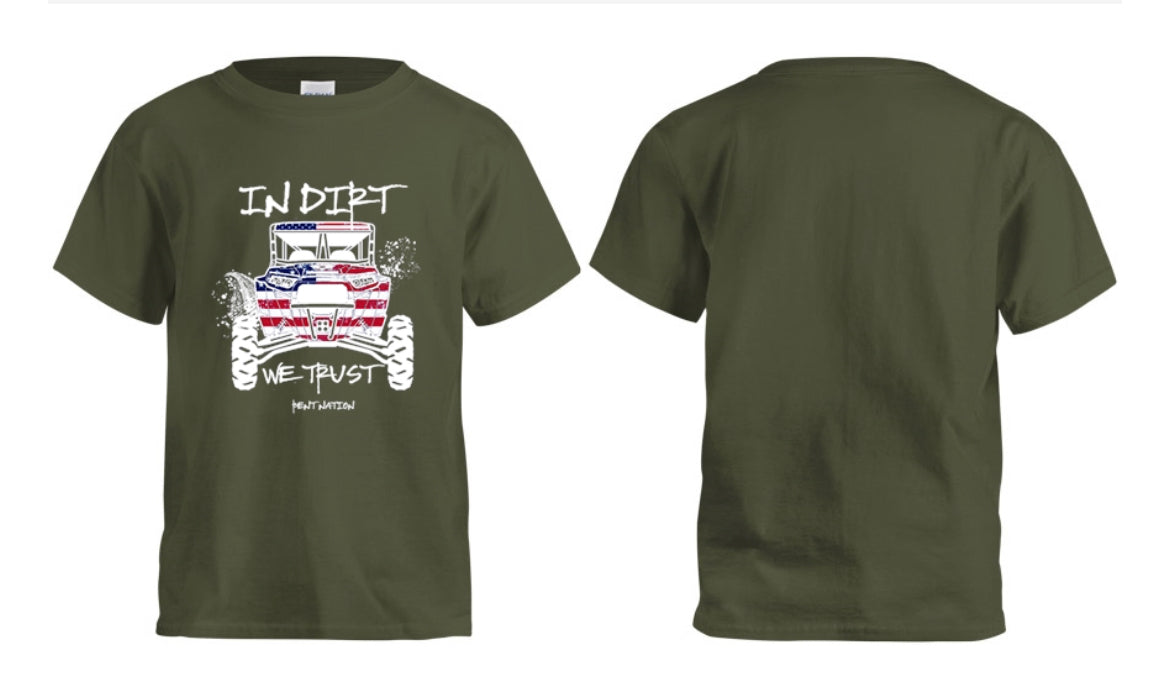 In Dirt We Trust Kids T-Shirt