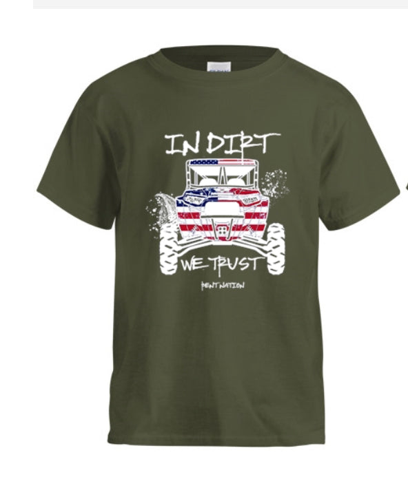 In Dirt We Trust Kids T-Shirt