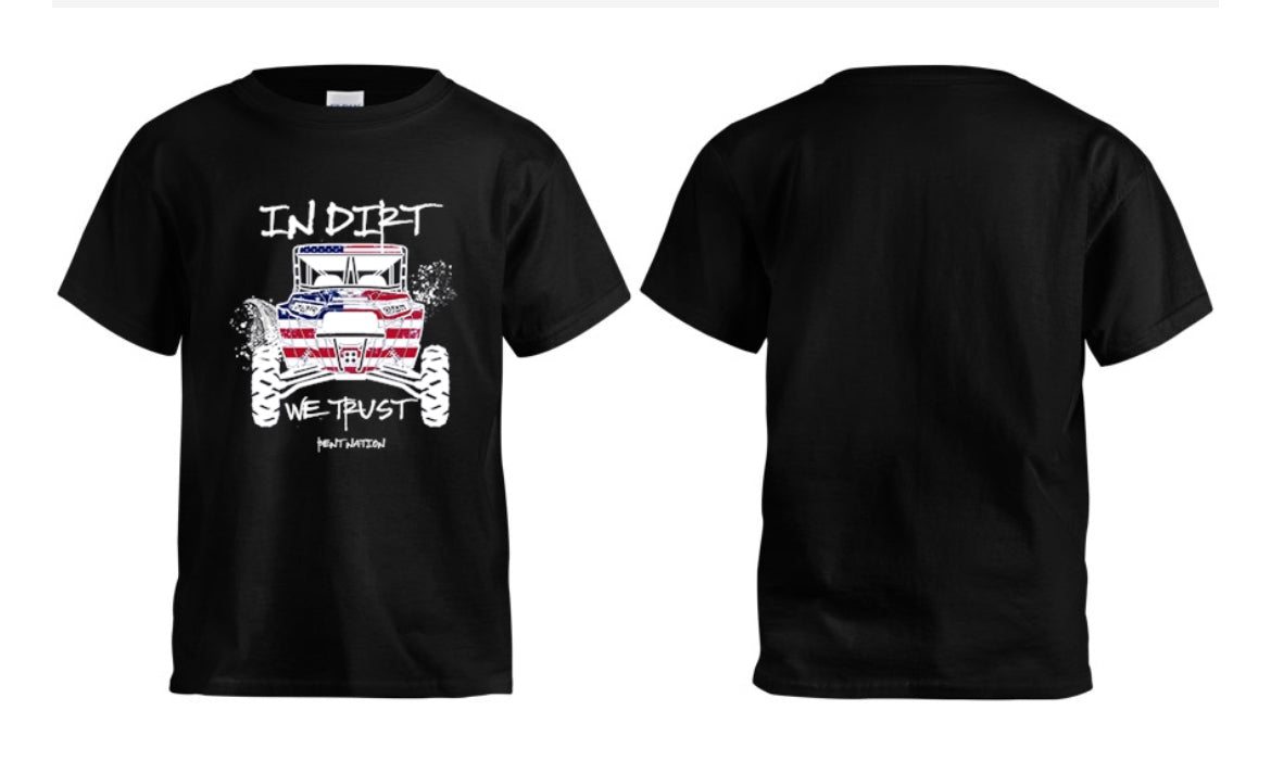 In Dirt We Trust Kids T-Shirt
