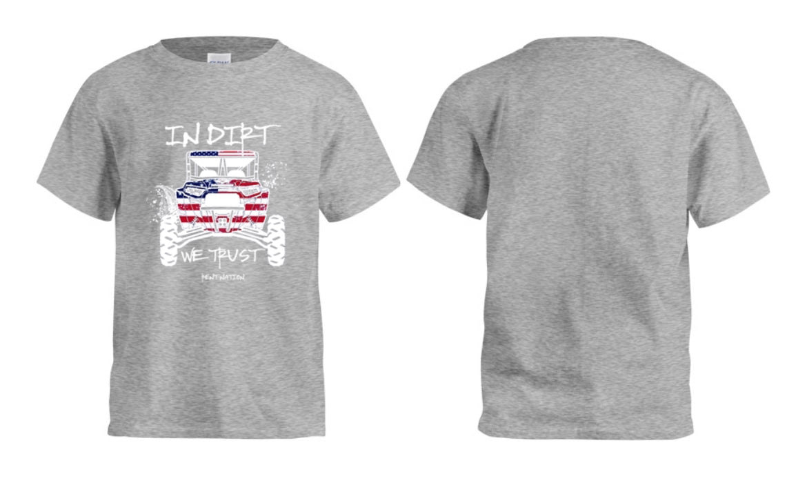In Dirt We Trust Kids T-Shirt