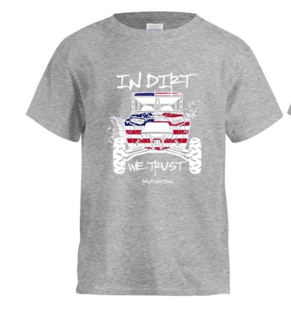In Dirt We Trust Kids T-Shirt