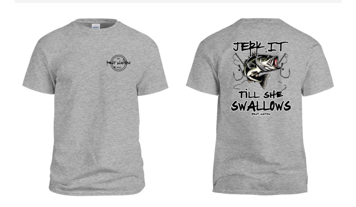Jerk It Till' She Swallows Men's T-Shirt