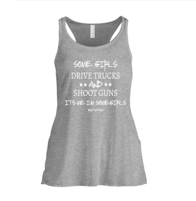 Some Girls Drive Trucks Women's Tank Top