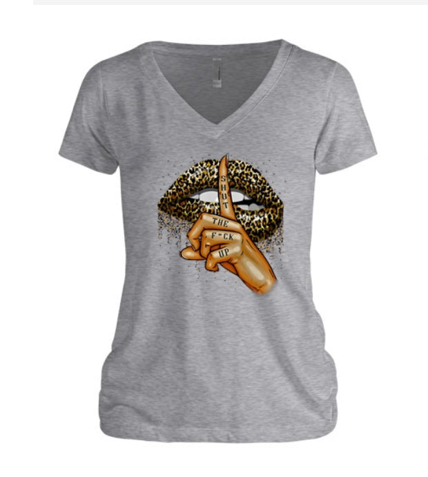 Shut The F*ck Up Women's V-Neck