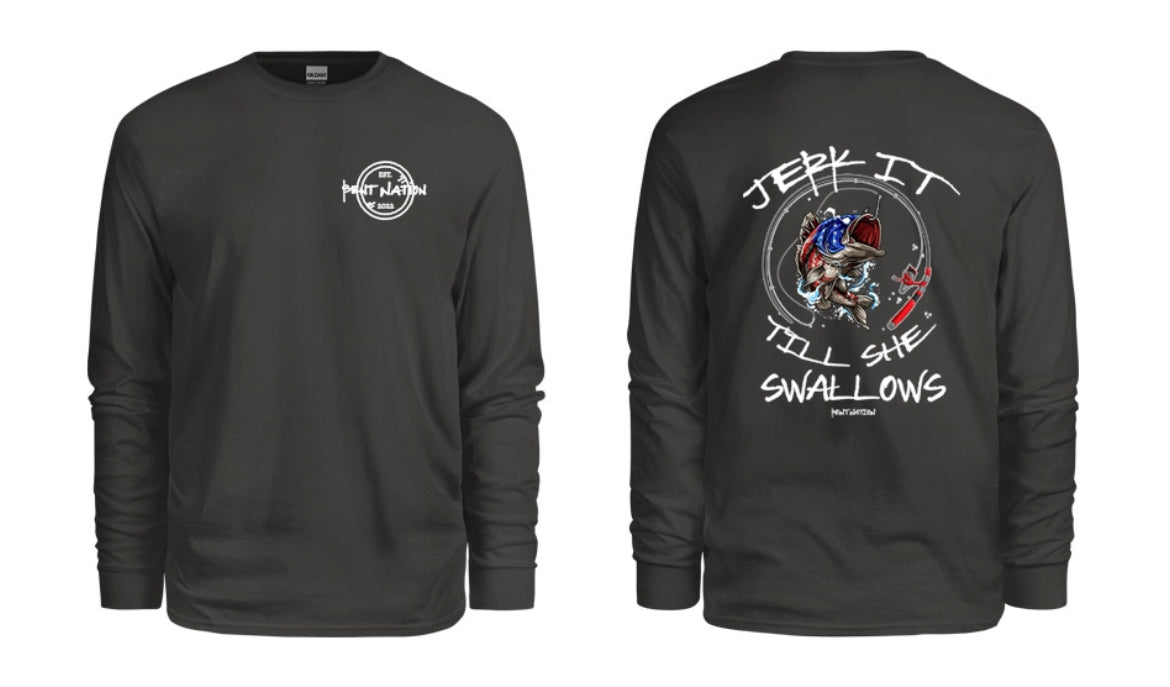 Jerk It Men's Long Sleeve Shirt