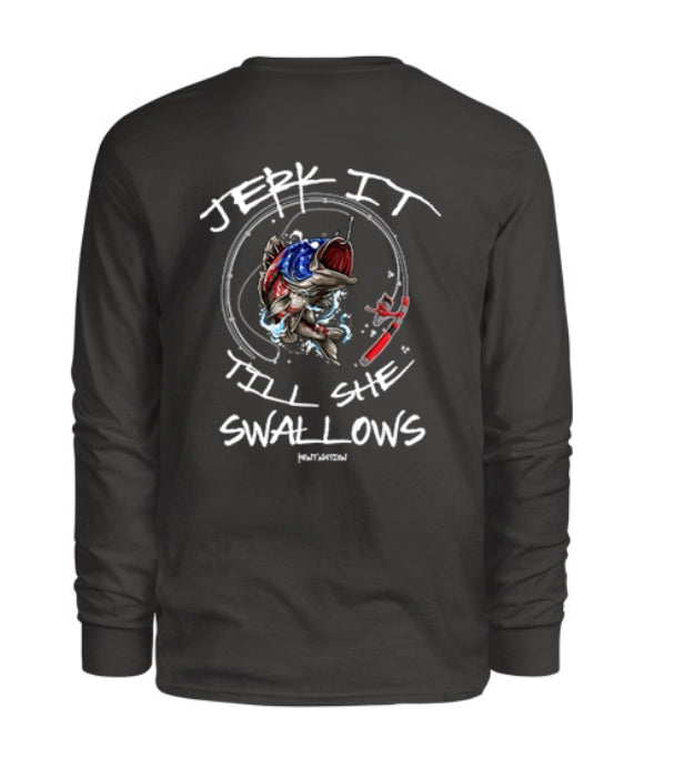 Jerk It Men's Long Sleeve Shirt