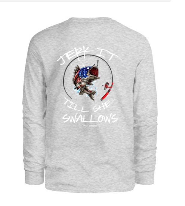 Jerk It Men's Long Sleeve Shirt