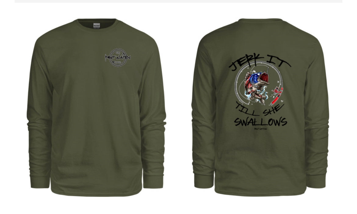 Jerk It Men's Long Sleeve Shirt