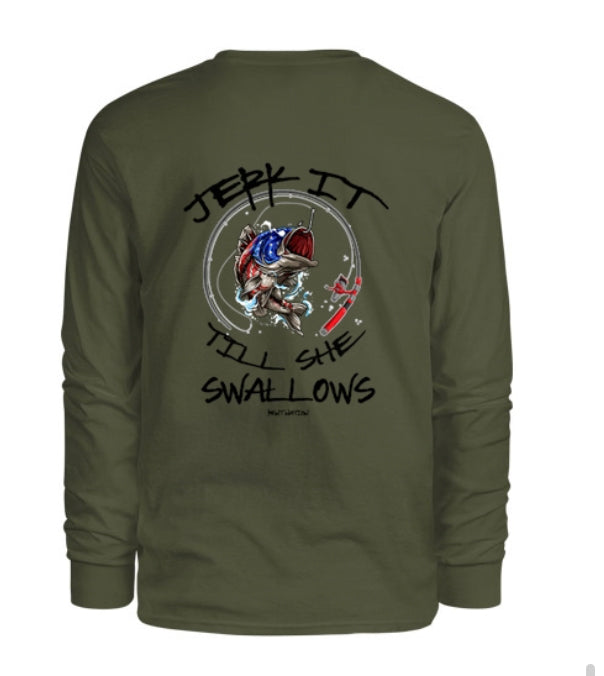 Jerk It Men's Long Sleeve Shirt