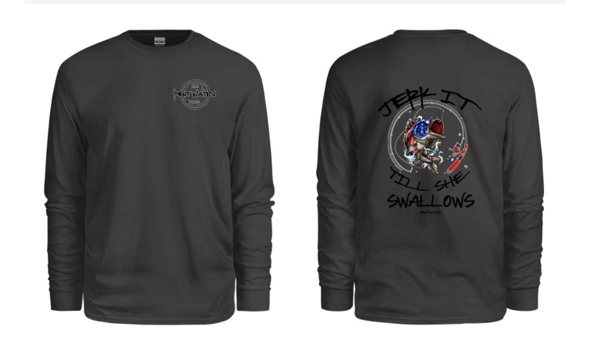 Jerk It Men's Long Sleeve Shirt