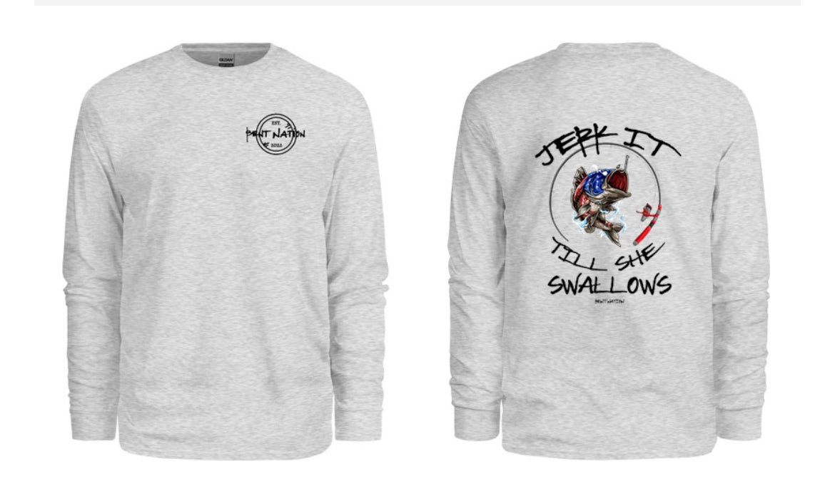 Jerk It Men's Long Sleeve Shirt