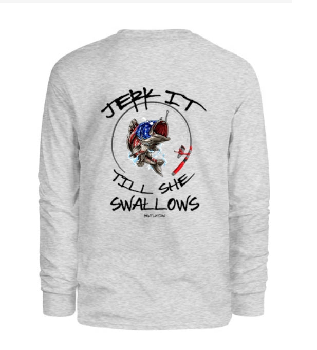 Jerk It Men's Long Sleeve Shirt