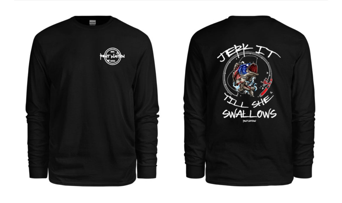 Jerk It Men's Long Sleeve Shirt