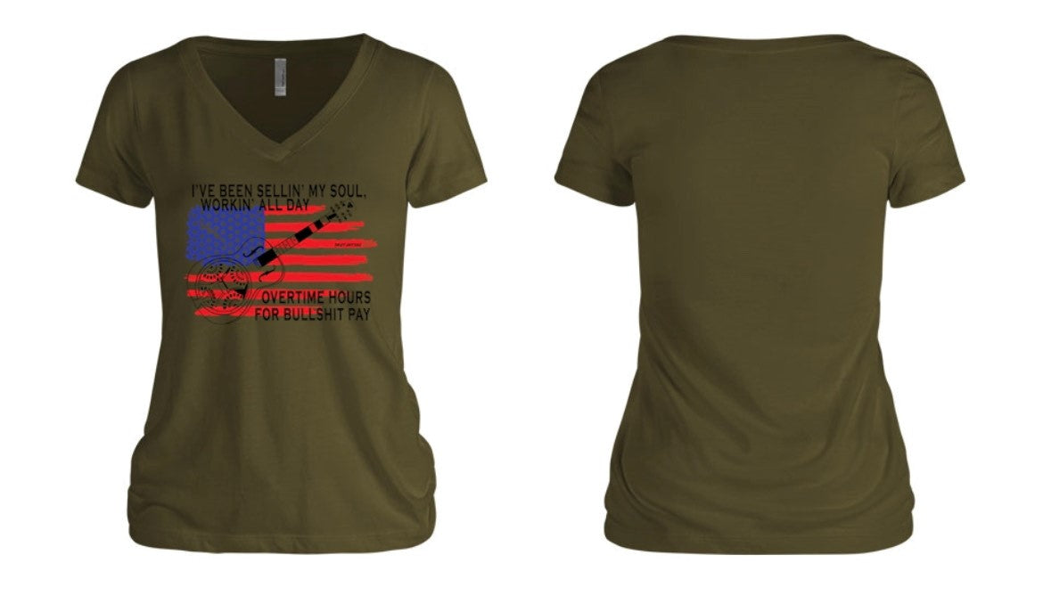Sellin' My Soul Women's V-Neck