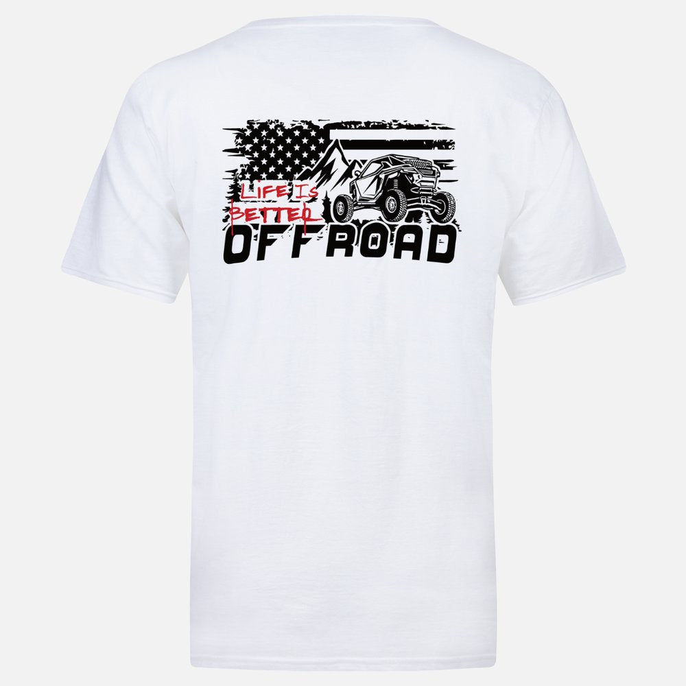 Life is Better Off Road Men's T-Shirt