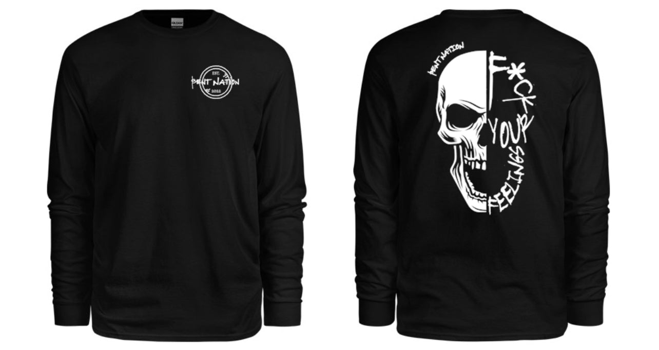 F*ck Your Feelings Men's Long Sleeves Shirt