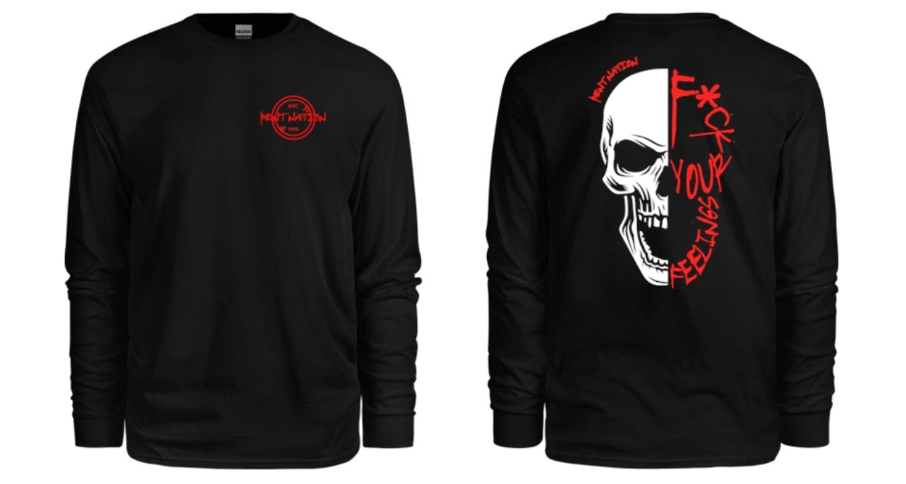 F*ck Your Feelings Men's Long Sleeves Shirt