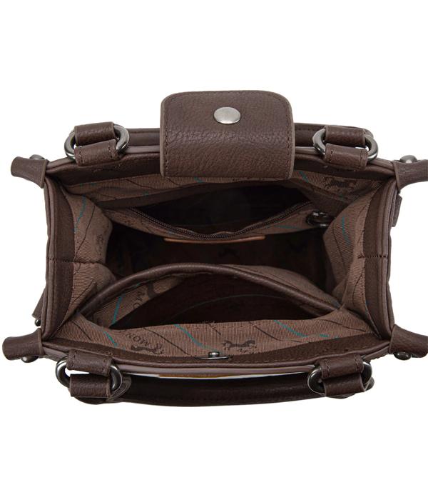 Montana West Aztec Tote Crossbody Bag - MW1334-1831BK