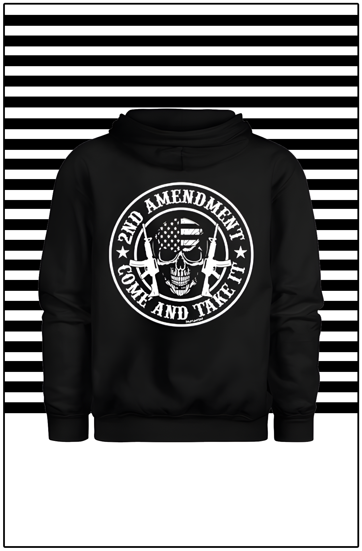 2nd Amendment Come And Take It Men's Hoodie