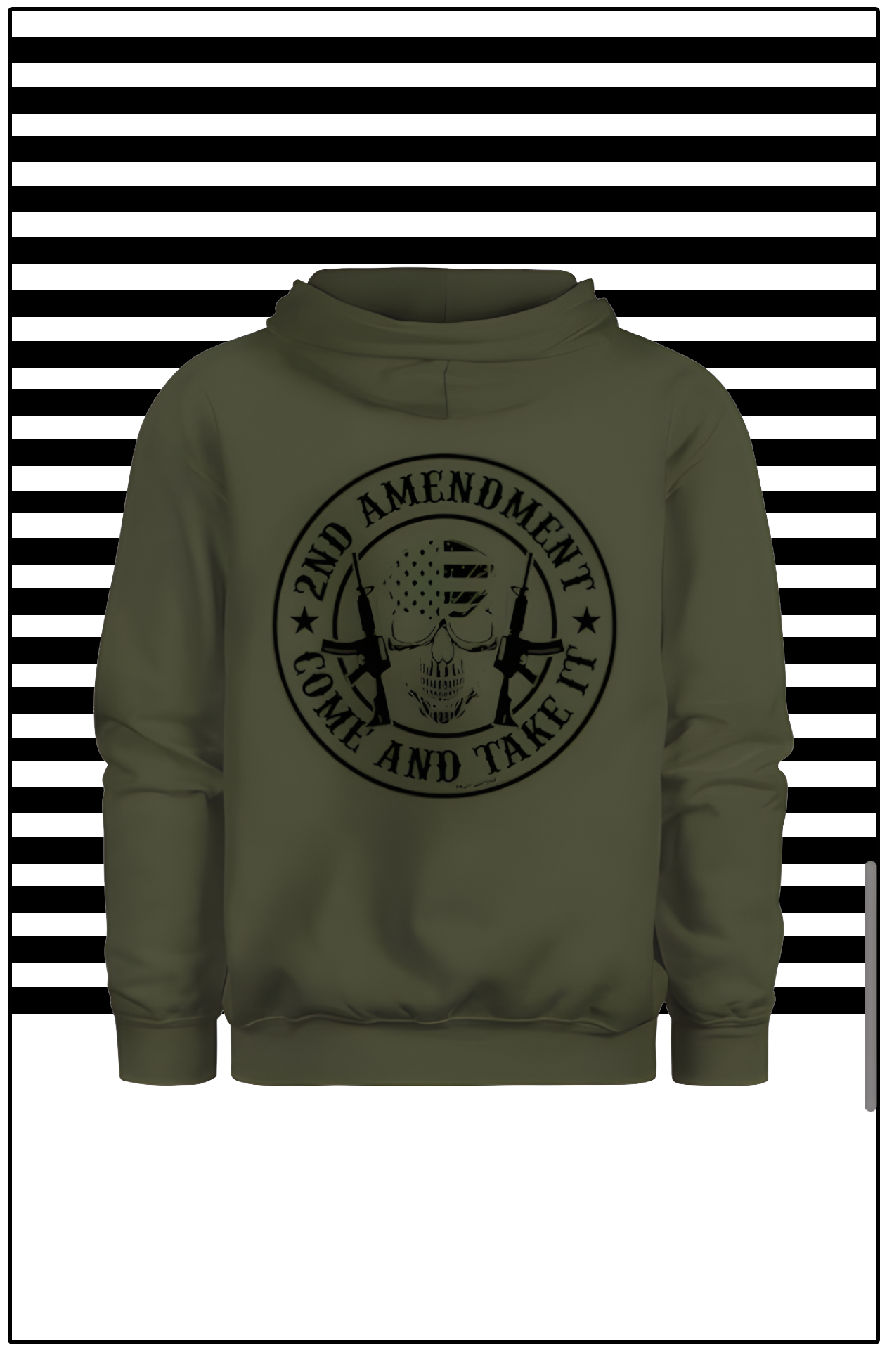 2nd Amendment Come And Take It Men's Hoodie