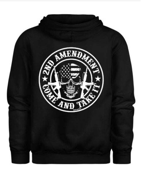 2nd Amendment Come And Take It Men's Hoodie