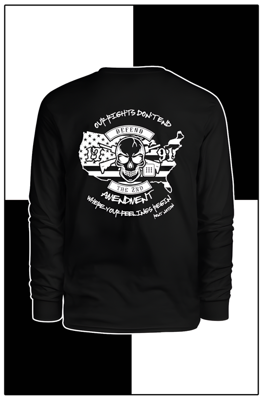 2nd Amendment Men's Long Sleeve Shirt