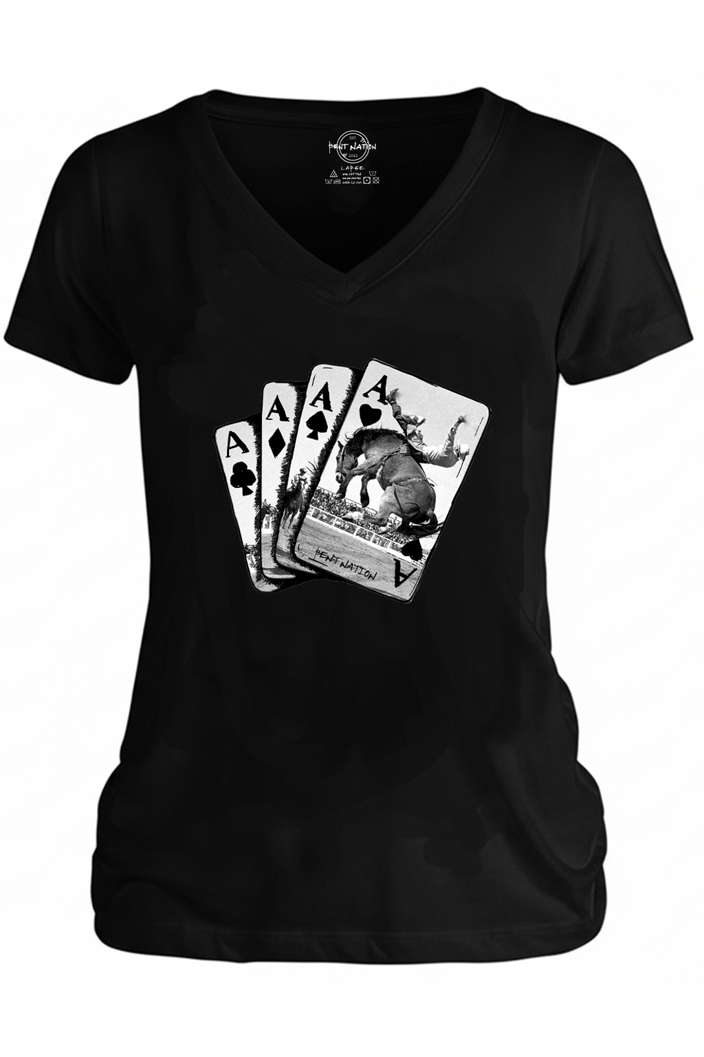 Ace Of Rodeo Women's V-Neck