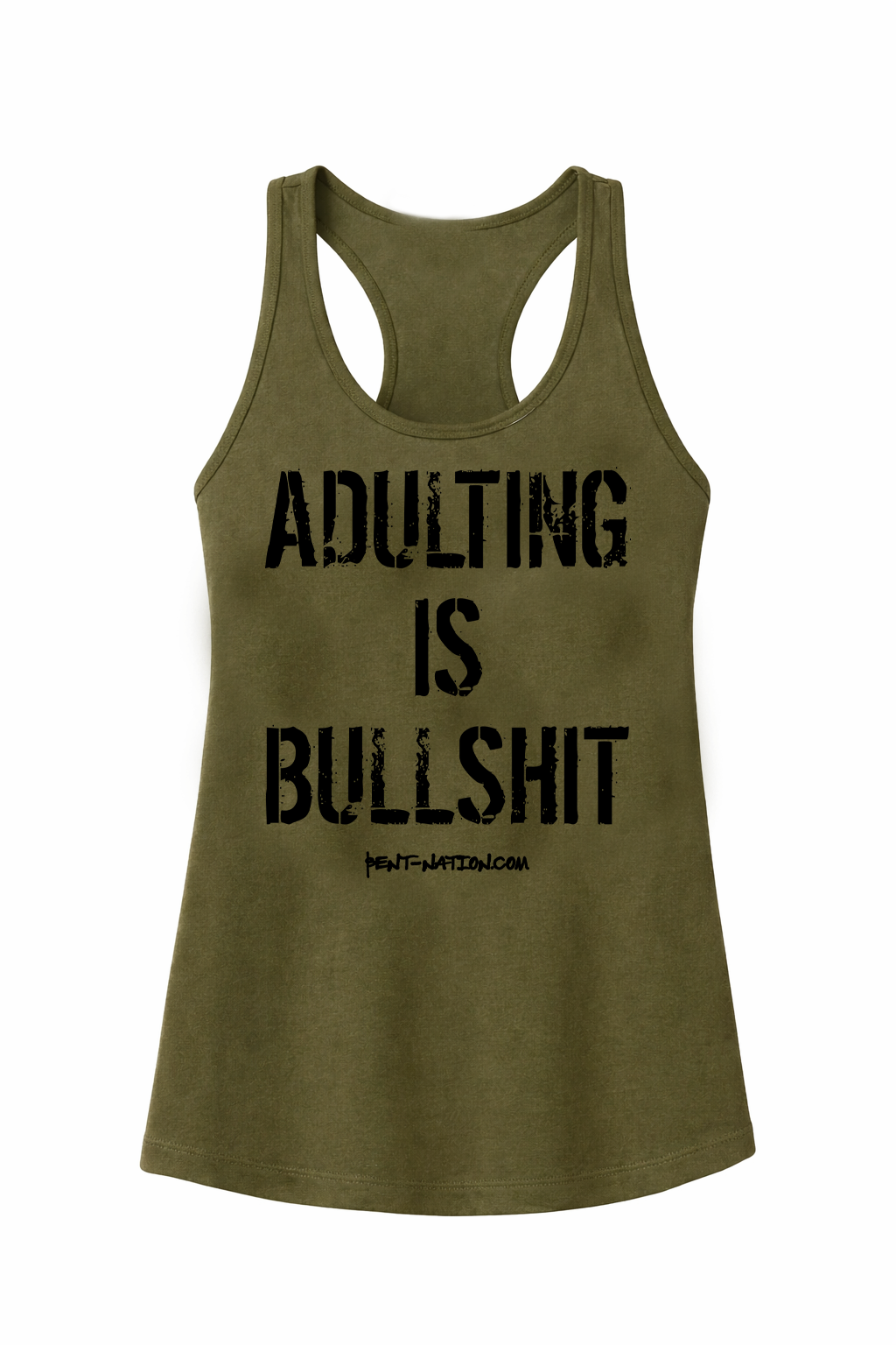 Adulting Is Bullshit Women's Tank Top