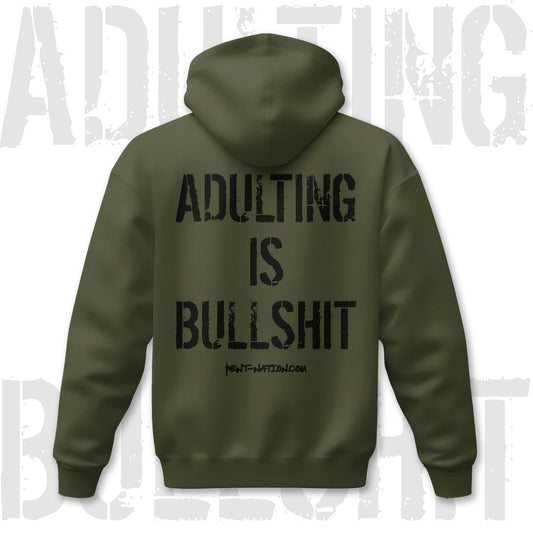 Adulting Is Bullshit Men's Hoodie