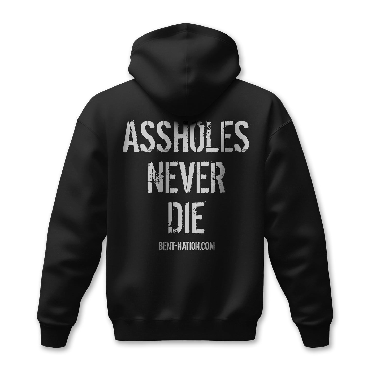 Assholes Never Die Men's Premium Hoodie