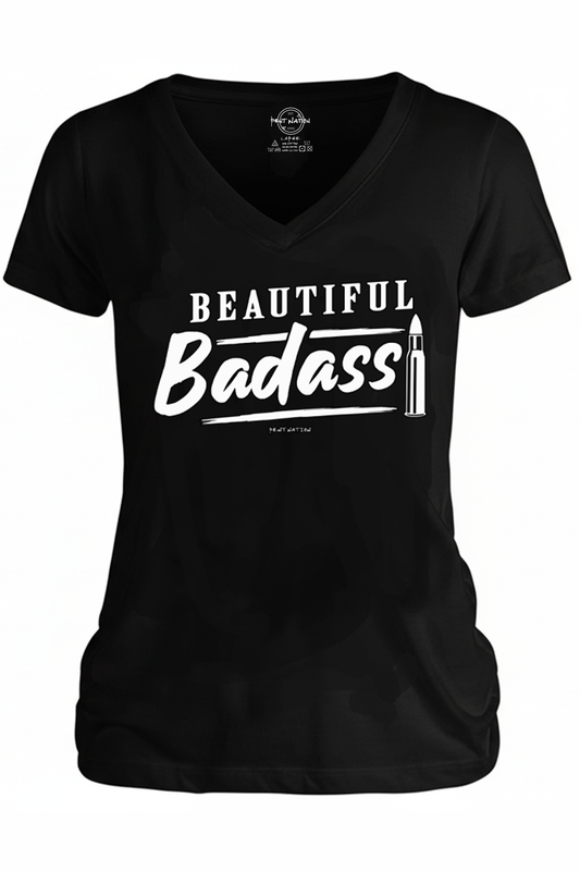 Beautiful Badass Women's V-Neck