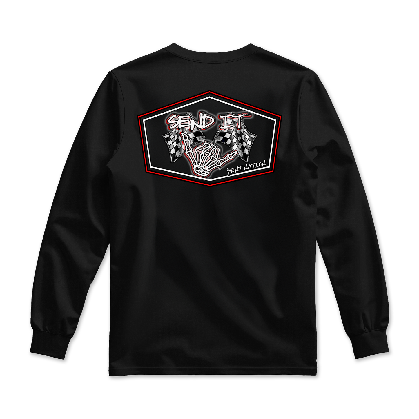 Send It Men's Premium Long Sleeve Shirt